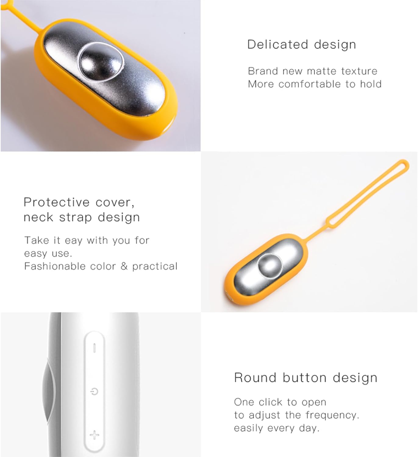 Handheld Relaxation Device,Compact Device,Massage Improved Mood and Focus Attention,Supports Calm,USB Rechargeable,Small and Easy to Carry