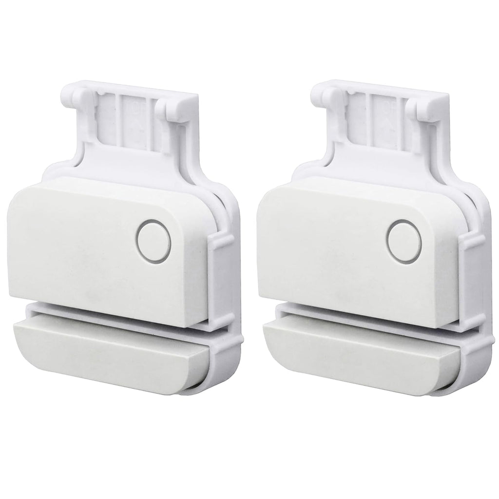 Garage Door Bracket Compatible with R-ing Alarm Contact Sensors (2nd Gen) – Perfect Fit, Reliable Hold, Quick Setup (2 Pack)