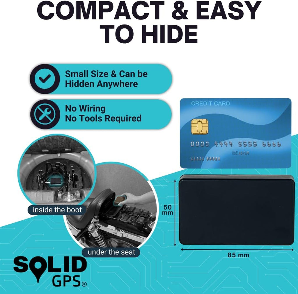 Tracker – Real-Time 4G Vehicle Tracker with App Alerts, Geofencing & Long Battery Options – No Wiring, Australian Support (12-Month Battery Life)