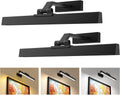 Picture Lights for Wall, Battery Operated Gallery Light 16in for Paintings CCT Dimmable Recharging Battery Wall Lamp with Remote Control for Living Room Dartboard Art Bathroom 2PCS