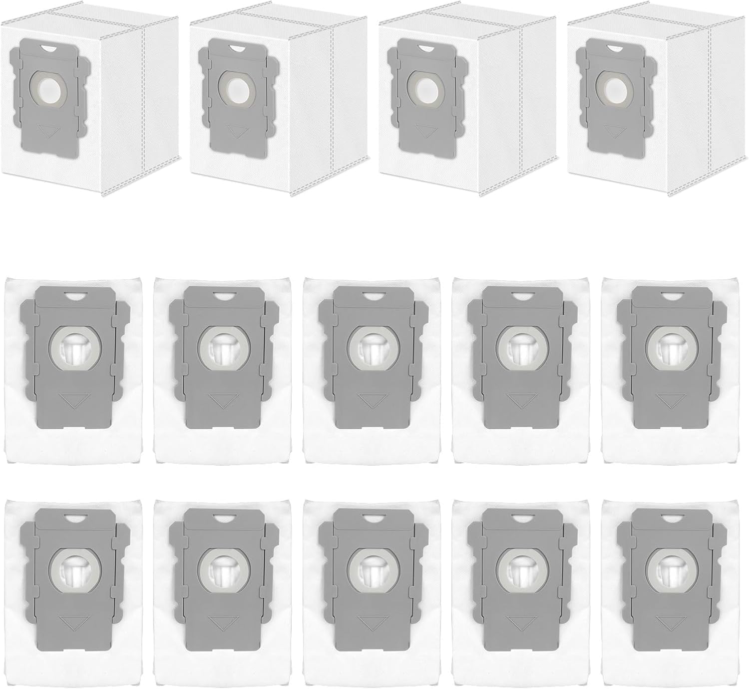 14 Pack Replacement Vacuum Bags Compatible with iRobot Roombai7, i7+, i8+, i3+, i4+, i5+ i6, i6+, j5, j5+, j6+, j7, j7+, j8+, j9, j9+, s9, s9+, i &s& j Series Clean Base Automatic Dirt Disposal Bags