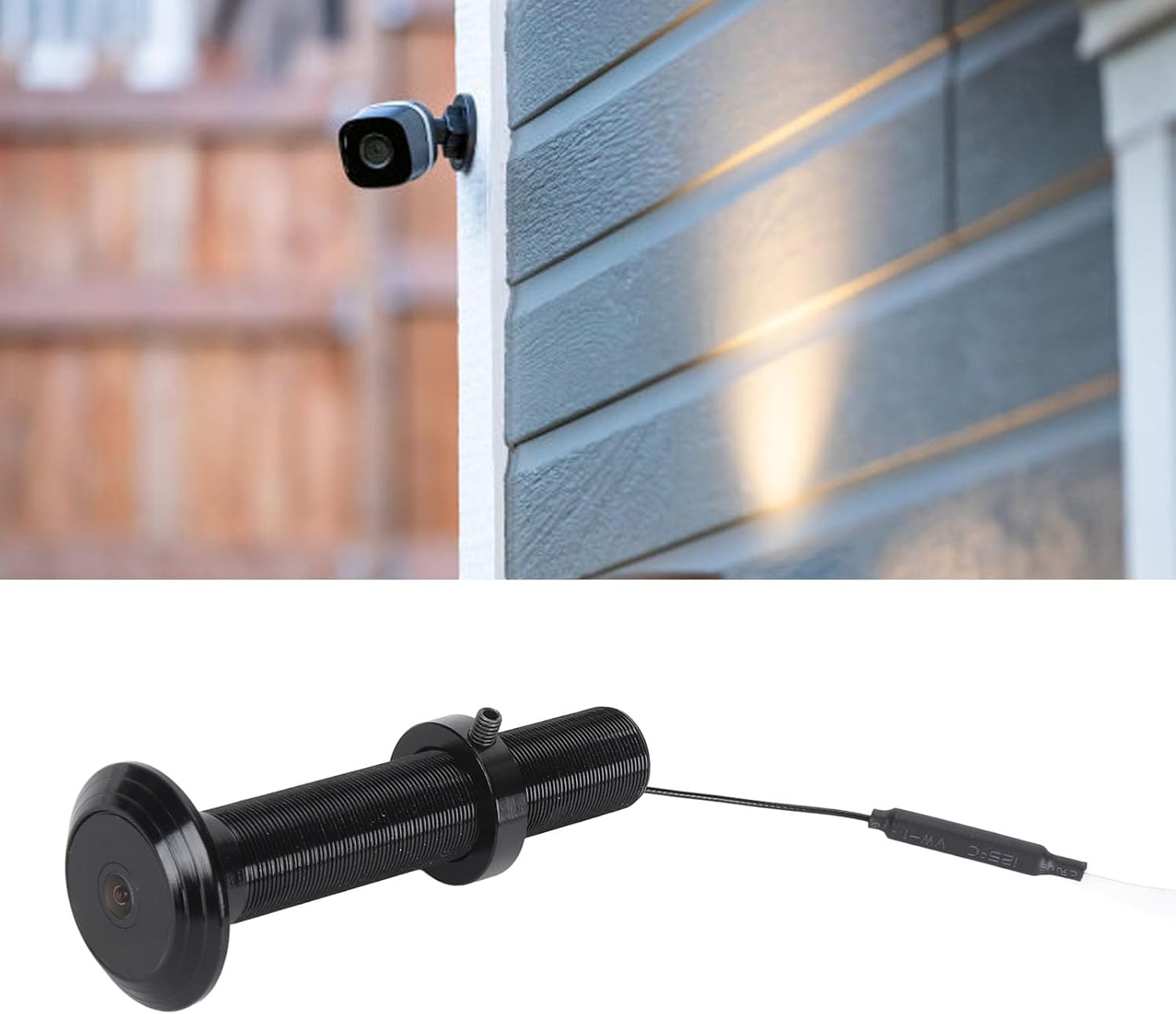 VBESTLIFE Door Viewer Peephole Camera, 220° Wide Angle Lens, Control for Tuya App, Night Vision, for Between 15mm to 30mm in Width Peephole (128GB), VBESTLIFE0ms2gkwh56-13