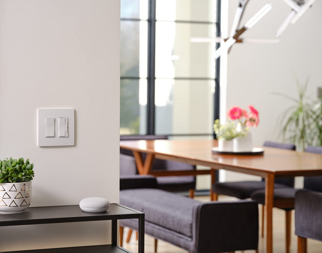 Legrand Radiant WNRL10WH Smart Switch with Netatmo, Compatible with Alexa, Google Assistant & Apple HomeKit, White (1 Count)