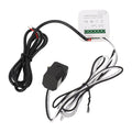 Smart Energy Monitor, Bidirectional Solar PV Grid Power Meter with 80A CT Clamp Sensor, for, Real Time Voltage Current Power Factor Monitoring