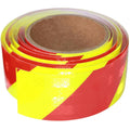 Non Fading Reflective Tape Outdoor Waterproof 2 inch Wide, High Visibility Industrial Marking Tape, Safety Adhesive Stickers (11 feet)