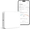 Smart Sensor for Air Quality Monitor, AC Control CO, WiFi Quality, Energy Savings Monitoring | Ideal for Airbnb, Homes & Offices | Tracks Temp, Humidity, Smoke, Noise & More