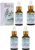 Dual Eucalyptus Essential Oil Blends by One Arome – Eucalyptus Oil (Corymbia Citriodora - Lemon & Eucalyptus Globulus) | Oil for Diffusers, Massage (Dilute) & DIY (Pack of 4 × 1.0 fl oz Each)