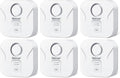 Geevon 2 Pack Water Leak Detectors for Home, 100dB Loud Water Alarm Sensor Leak Detection with Drip Alert for Basements, Laundry Rooms, Kitchen, IP56 Waterproof(Battery Included)