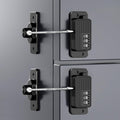 Heavy Duty Combination Refrigerator Lock (2 Pack) - Cabinet Locks Baby Proofing, No Drilling Adhesive Fridge Locks, for Fridge, Cabinets, Drawers, Window and Child Safety Cabinet Lock