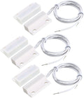 uxcell Surface Mount Wired NC Door Sensor Alarm Magnetic Reed Switch White MC-38