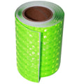 Green Reflective Tape Outdoor Waterproof 4 inch, High Visibility Warning Industrial Marking Tape, Safety Stickers (11 feet)