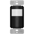 TOPGREENER PIR Motion Sensor Light Switch, Occupancy & Vacancy Motion Sensor Switch, 𝐎𝐩𝐞𝐫𝐚𝐛𝐥𝐞 𝐖𝐢𝐭𝐡𝐨𝐮𝐭 𝐆𝐫𝐨𝐮𝐧𝐝 𝐖𝐢𝐫𝐞, No Neutral Wire, Single Pole, TDOS5-HL-BK, Black