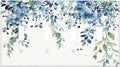Light Switch Covers Boho Vintage Flowers Blue Green Sage Quad Toggle Electrical Faceplate 4 Gang Wall Plate Decorative Switch Plates for Bedroom Farmhouse Decor