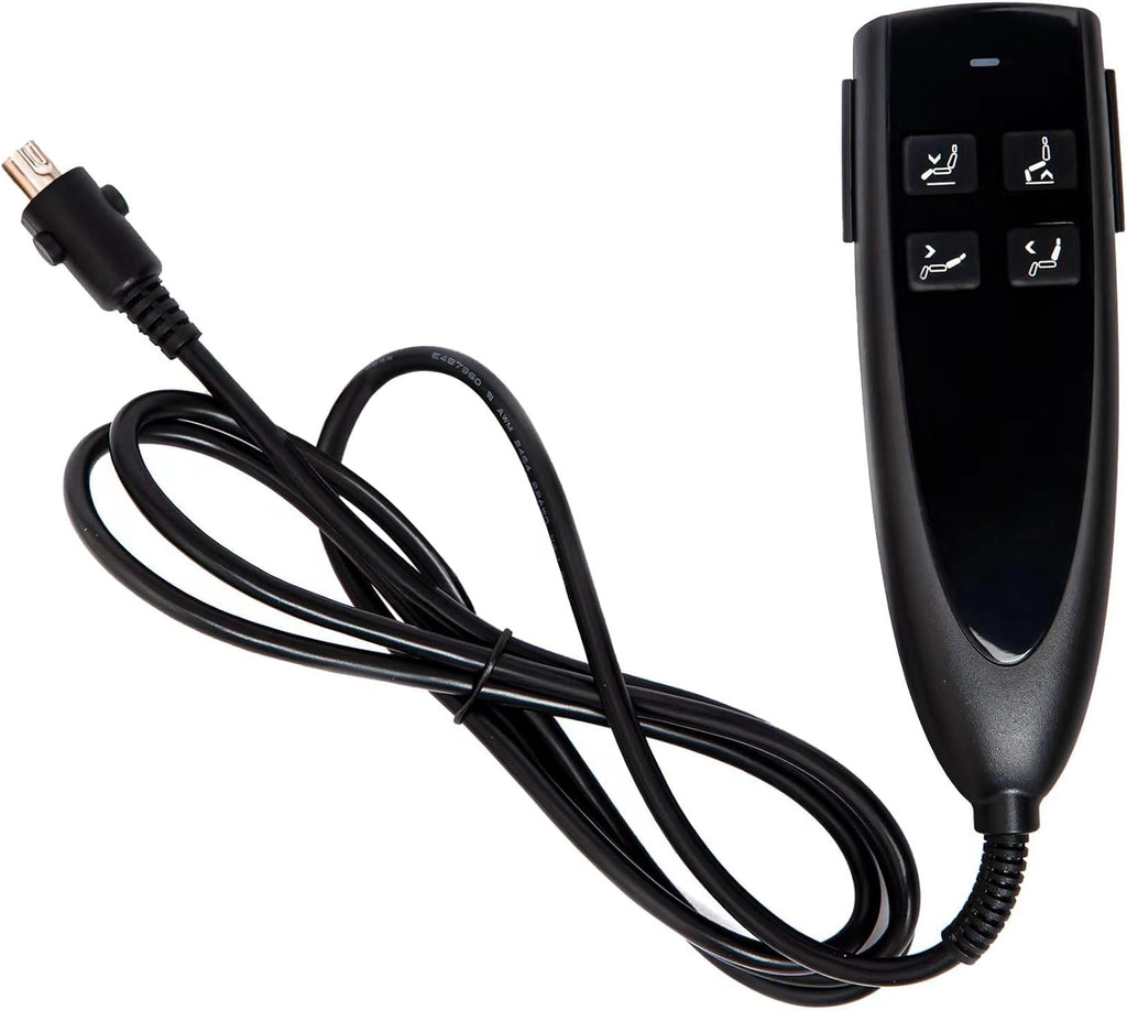 Uetmulik 4 Button 5 Pin Prong Lift Chairs Power Recliners Remote Hand Control Handset Model HS.13.04.01A Replacement