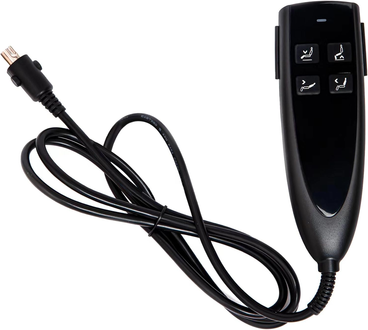 Uetmulik 4 Button 5 Pin Prong Lift Chairs Power Recliners Remote Hand Control Handset Model HS.13.04.01A Replacement
