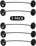 Refrigerator Door Lock, File Drawer Lock, Freezer Door Lock and Child Safety Cabinet Lock by REZIPO Black (5)