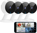 LaView 5MP 3K Cameras for Home Security Indoor,Home Security Camera for Baby/Elder/Pet/Nanny,Baby Cam Starlight Sensor Color Night Vision,US Cloud Service,Compatible with Alexa