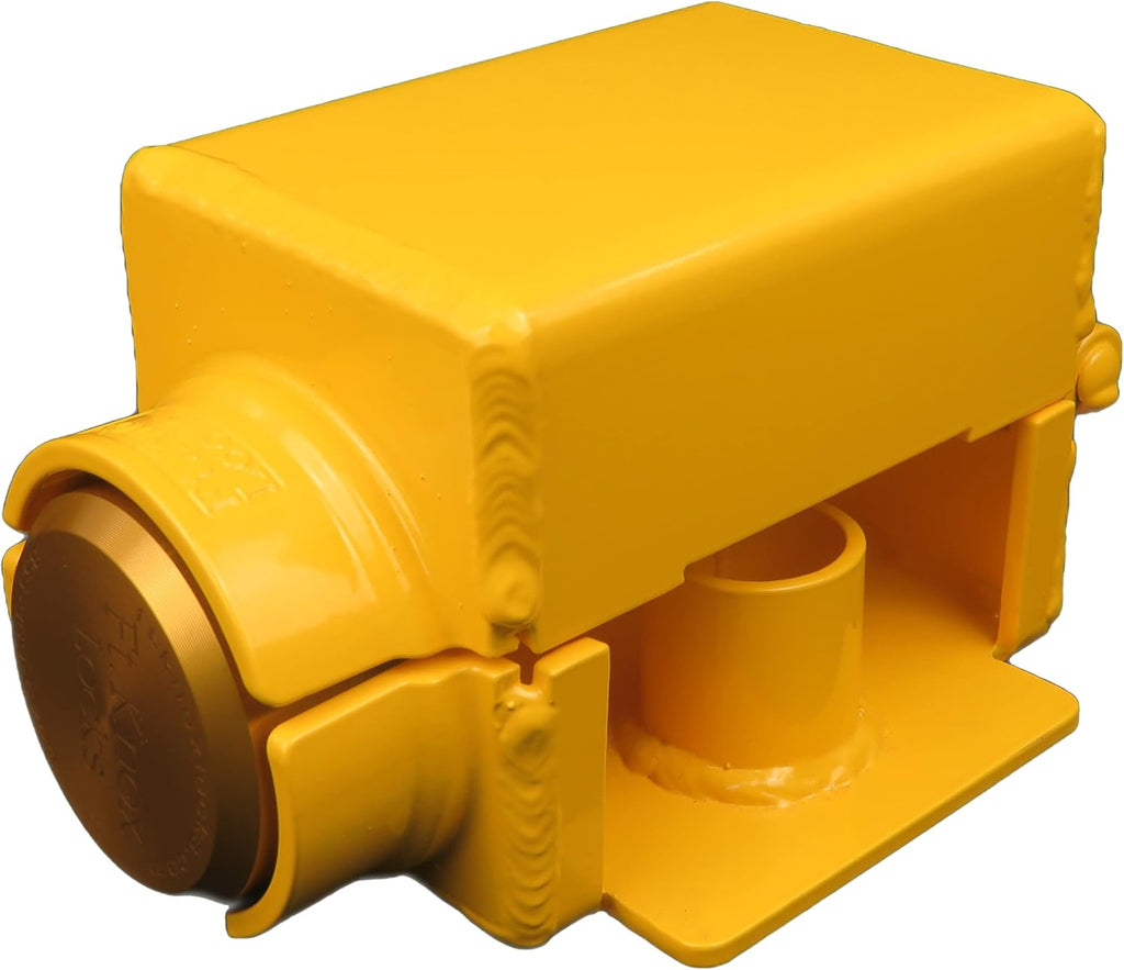 Curt Style Coupler/Hitch Trailer Lock with Cobra Sidewinder Puck Lock