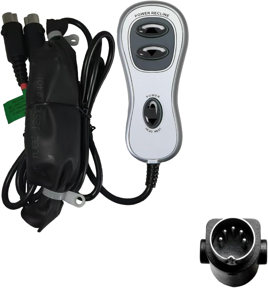Recliner Remote Replacement Lift Chair for Raffel Systems 4 Button 5 Pin Hand Control Model HC R2B 02 Replacement