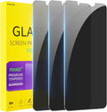 PEHAEL 3Pack for iPhone 11/iPhone XR Privacy Screen Protector Anti-Spy Tempered Glass Film 9H Hardness Easy Installation Bubble Free [6.1 inch]
