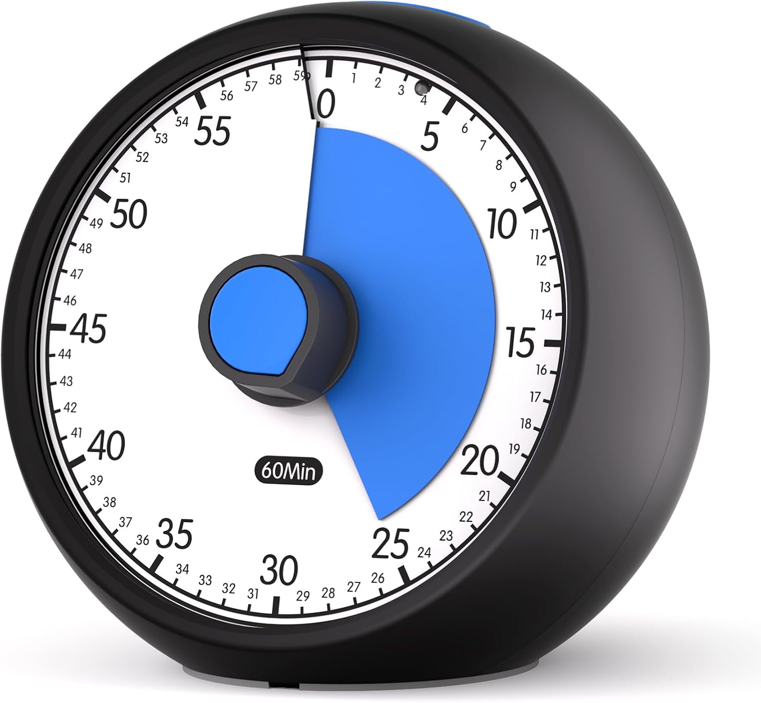 Visual Timer for Kids 60-Minute - Silent Analog Countdown Time Timer with Optional Alarm, Focus Tool for ADHD & Autism, Time Management for Homework, Chores, Office, Kitchen, Teaching & Study Routines