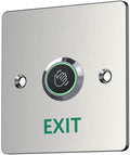 Infrared Sensor Exit Button IR Touchless Door Release 304 Stainless Steel IP67 Waterproof with LED Indicator for Access Control Systems