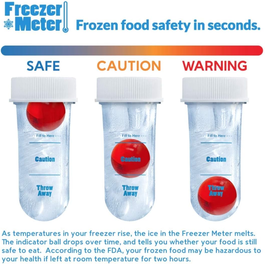 Food Safety Thermometer, Traceable Temperature Monitor Without Wires or Batteries