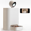 Automatic Cat Feeder with Camera 360°, 2K HD Pet Feeder with Night Vision & 2-Way Audio, Smart APP Control, AI Smart Cat Feeder, Up to 16 Meals/Day, 5.5L Timed Food Dispenser for Cats & Dogs