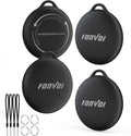 New [Apple MFi Certified] (iOS Only) Air Tags-4 Park, Bluetooth Tracker Tag for Apple Find My, Replaceable Battery, Key Finder and Item Locator Smart Tag for Keys, Bags, Luggage, Pets, Wallet