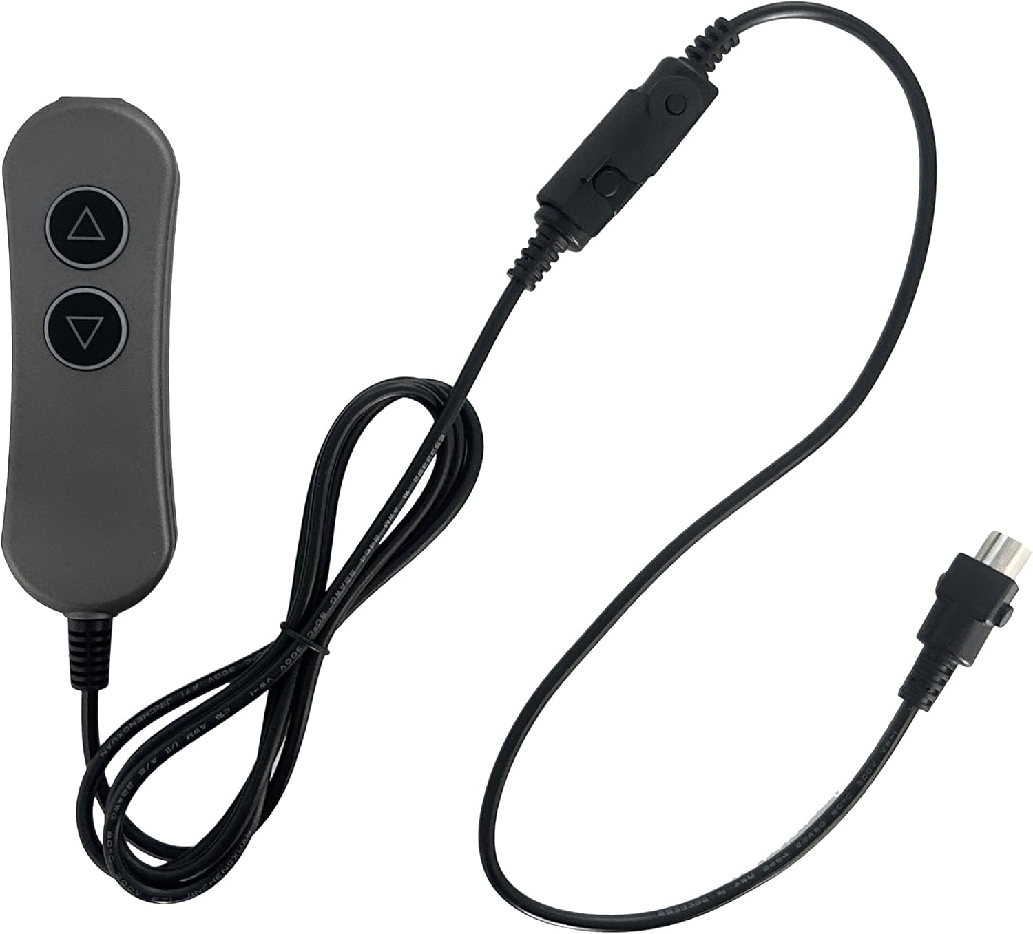 Fruhdi Lift Chairs Power Recliners 2 Button 5 Pin Prong Remote Handset Controller Hand Control with USB and Backlight