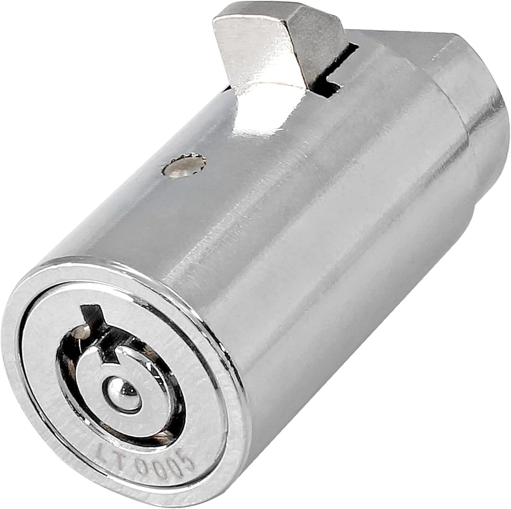 2 Set Vending Machine Lock and Key (Keyed Alike), High Security Tubular Keyway Soda Machine Locks