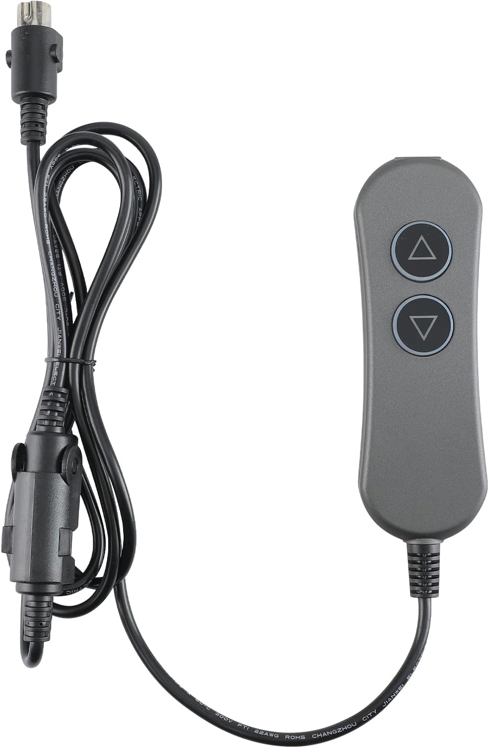 2 Button 5 Pin Prong Hand Control Handset Remote with USB and Backlight for Lift Chairs Power Recliners