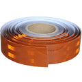 Non Fading Brown Reflective Tape Outdoor Waterproof 2 inch Wide, High Visibility Warning Industrial Marking Tape, Safety Stickers (168 feet)