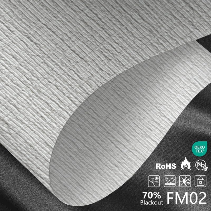 Smart Motorized Blinds – 70% Blackout Roller Shades with Remote, Alexa/Google Home/Siri Control, Matter Compatible, Wireless Rechargeable Battery, Custom Sizes for Windows & Sliding Doors