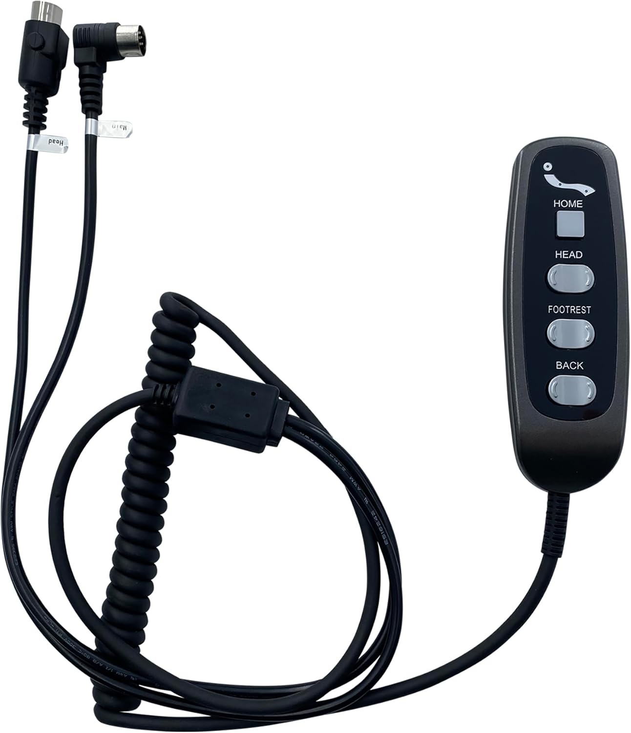 7 Button 5 Pin Remote Kaidi Model KDH130-002 Lift Chairs Power Recliner Hand Control Replacement