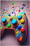 Game Controller No Device Single Blank Decorative Light Switch Covers Electrical Faceplate Switch Plates for Bathroom Kitchen Home