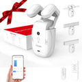 Automatic Curtain Opener - Gifts for Women and Men, Smart Curtain Opener with Remote for Roman/U/T Rails, Bluetooth Curtain Opener with App/Timer, Compatible with Alexa and Google Home