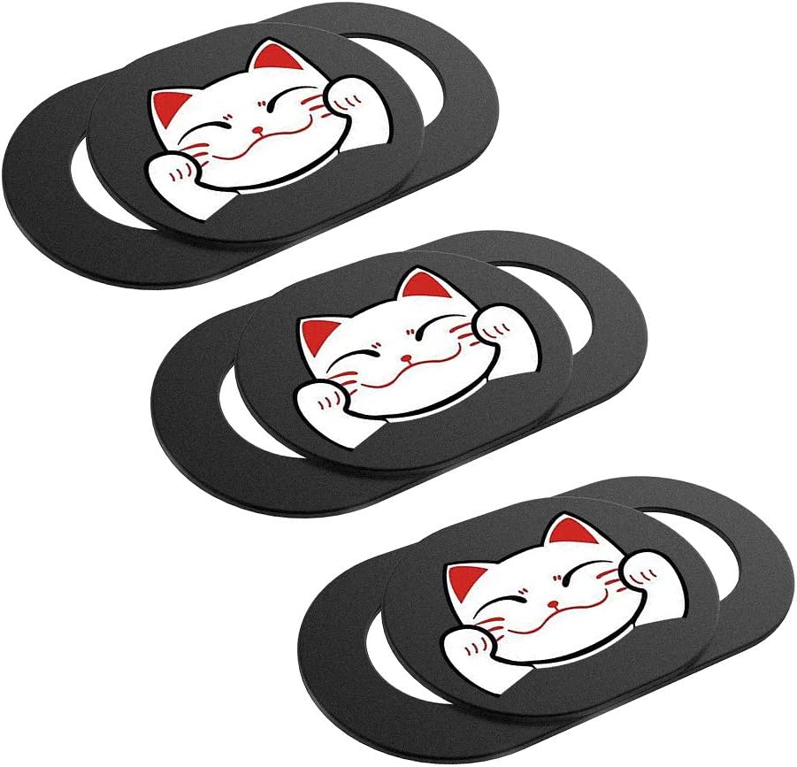 3Pack Laptop Camera Cover Slide Cute, Laptop Accessories, Webcam Cover Slide, Phone & Computer Camera Cover Slide, Web Cam Privacy Cover, Camera Blocker. Fits MacBook Pro & Air, iPhone iPad iMac