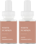 PuraHome Scent Refill - Smart Home Air Diffuser - Up to 120-Hours of Luxury Fragrance per Refill - Home Essential - Clean & Safe Diffuser Fragrance - 2 Pack, White Pumpkin