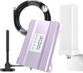 Vehicle Cell Phone Booster for Truck, RV, Car, Off-Road Vehicles & SUV | Boosts 5G & 4G LTE (Band 2/4/5/12/13/17/25/66) for All U.S. Carriers - Verizon, AT&T, T-Mobile & More | FCC Approved