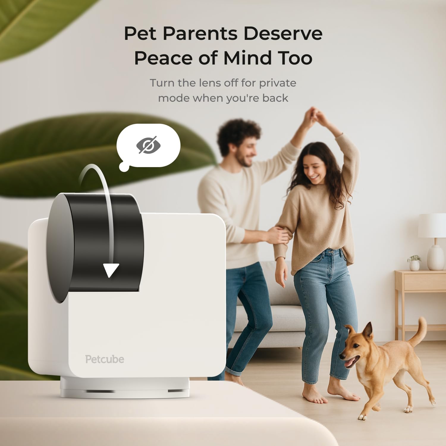 Petcube Cam 360 The Pack of 3 Camera | Ultimate Interactive WiFi Pet and Home Security Pan-Tilt Camera with Phone App, 1080p HD Video, 360° Rotation, Night Vision, Smart Alerts for Home Surveillance