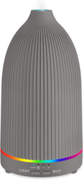 URPOWER 100ML Essential Oil Diffuser Ultrasonic Cool Mist Humidifier with 7 LED Lights, Timer & Auto-Off Quiet Aromatherapy Scent Diffuser for Home Bedroom Office Relaxation