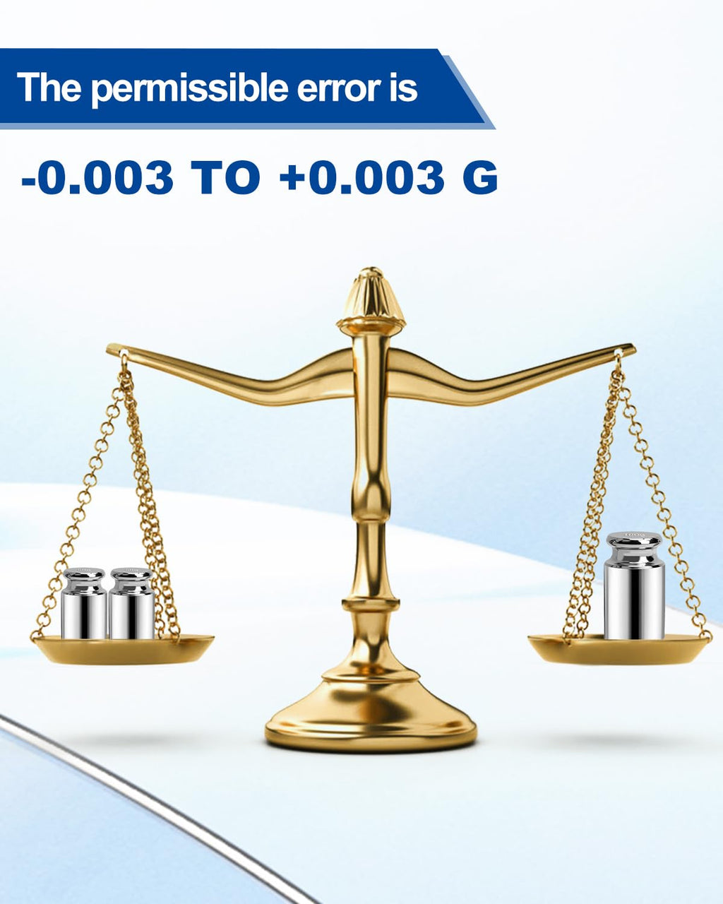 UCEC Calibration Weights for Digital Scale, 50g Gram Weights, Precision Stainless Steel Balance Scale Calibration Weight for Lab Educational Science