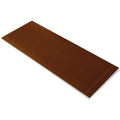 Mighty Line Floor Marking Tape Strips for Safety, Caution, Warning, Heavy-Duty, Peel and Stick, Adhesive, Industrial Quality, Brown, 4" by 10"
