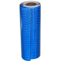 Reflective Tape Blue Outdoor Waterproof 8 inch, High Visibility Industrial Marking Tape, Safety Adhesive Stickers (11 feet)