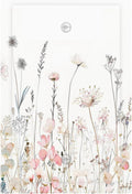 Floral Watercolor Wildflower Dandelion Plant Light Switch Cover Plate 1 Gang No Device Blank Electrical Wall Plates Faceplate Decorative Switch Plate for Farmhouse Bed Room Decor