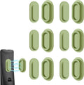 6 Pack Magnetic Remote Control Holder – Upgraded Silicone Magnetic Wall Mount for TV, Fan & Air Conditioner Remotes – Self-Adhesive, No-Drill Remote Control Holder Wall Mount