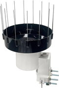 ECOWITT WH40BH Wireless Rain Gauge Outdoor Sensor, with 5cm/1.96in Height Self-Emptying Rainfall Collector Funnel, 15 Pcs Bird Spikes - - Accessory Only, Can Not Be Used Alone, 915 MHz