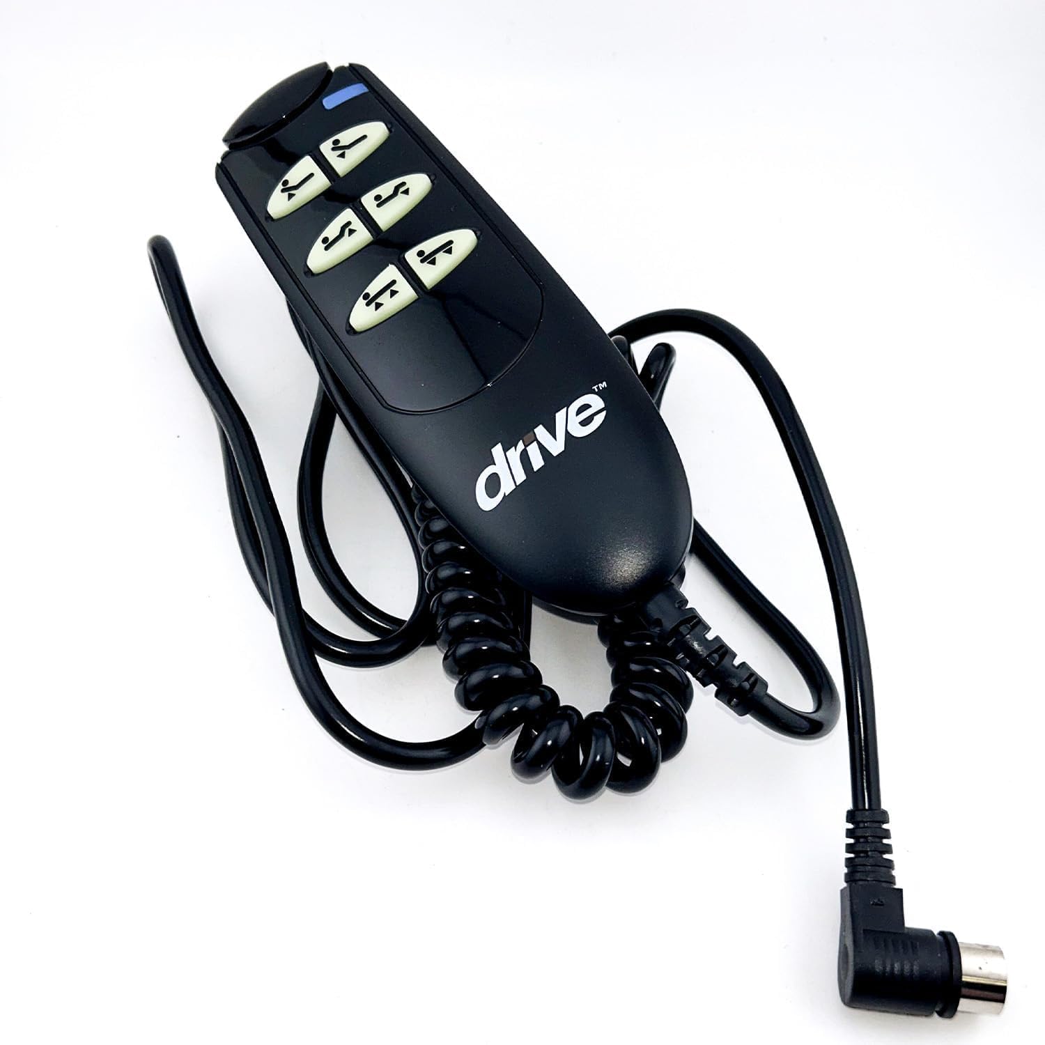 6 Button 7-Pin Hand Control Pendant for The Drive Medical Ultra Light Delta Bed (15033 & 15235) - Replacement Remote Compatible with Listed Model Hospital Beds Only, Drive PN 15033HC-G