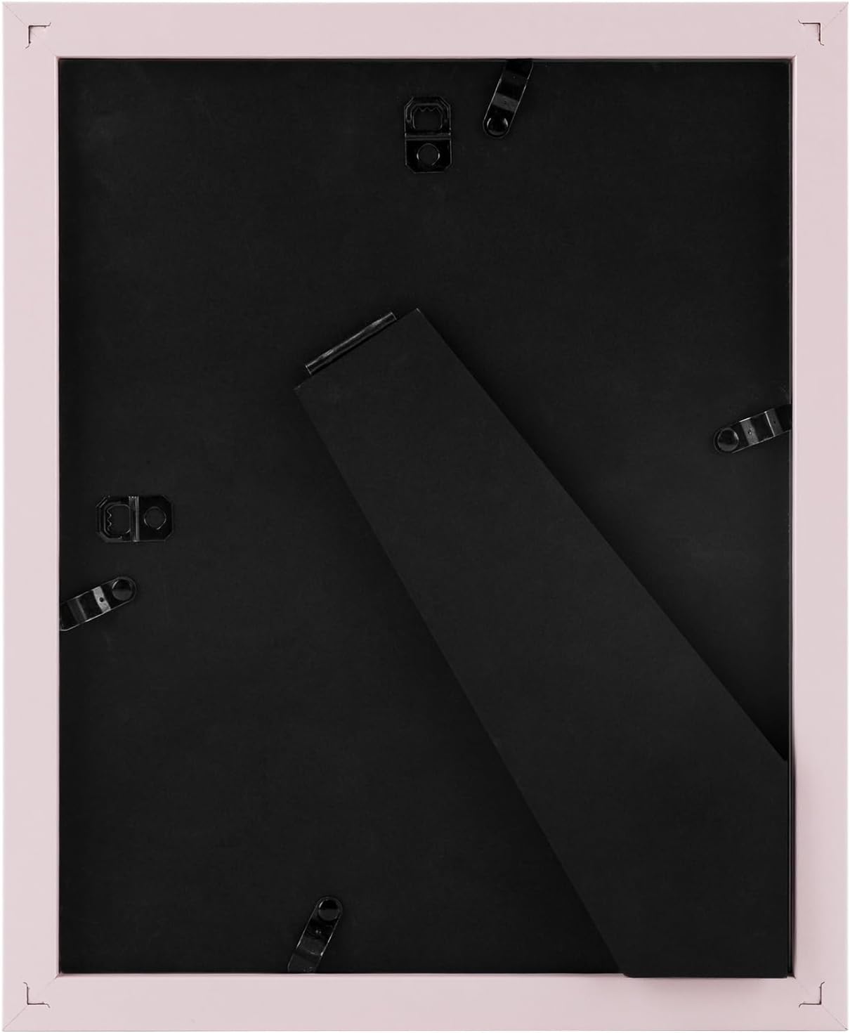 Golden State Art, 8x10 Picture Frame with Mat for 5x7 Photo - High Definition Glass Wall Mounting or Tabletop Display (Pink, 1 Pack)